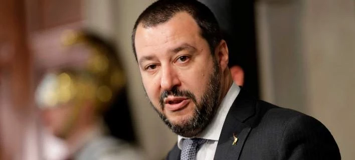 Σαλβίνι για τα σχέδιά του: Θα συμμαχήσω με τον Μπερλουσκόνι μόνον αν δεχθεί την αλλαγή των ευρωπαϊκών κανόνων